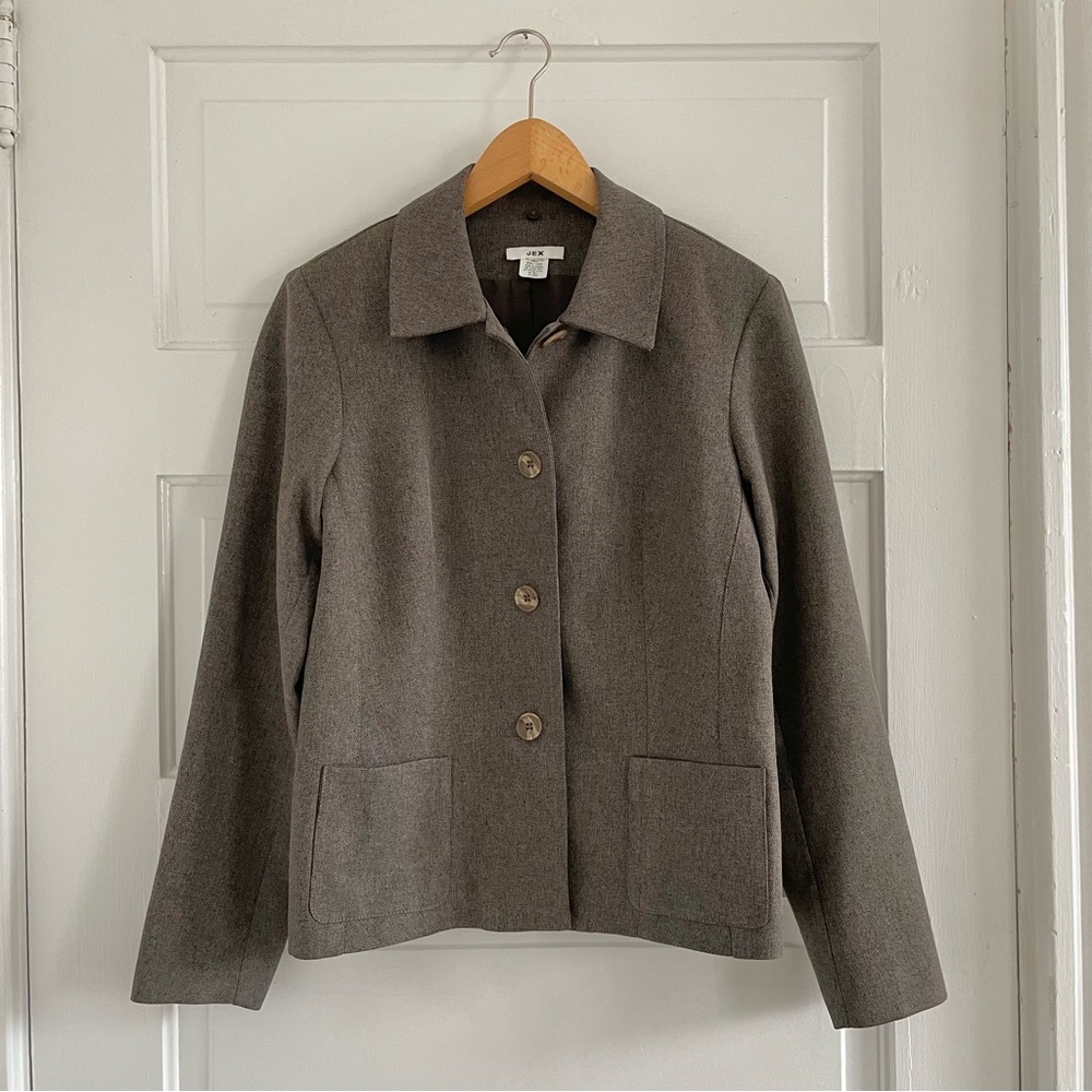 Vintage Wool Blazer Jacket